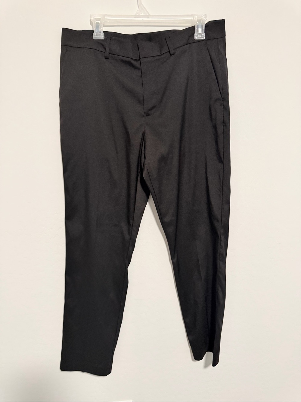 Axist Black Men's Dress Pants - Slim Tapered
